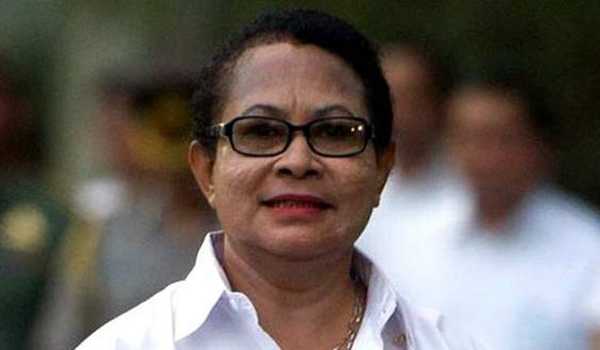 Menteri Yohana Jamin Warga Sangihe di Papua Aman
