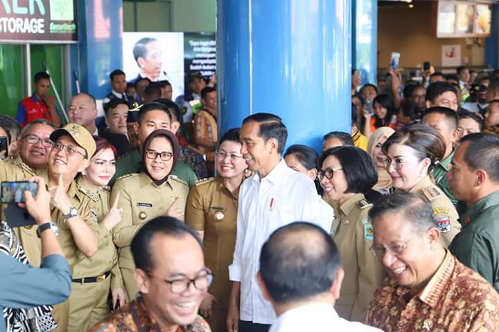 CEP-FDW Dampingi Jokowi Dalam Peresmian Sejumlah Proyek di Sulut