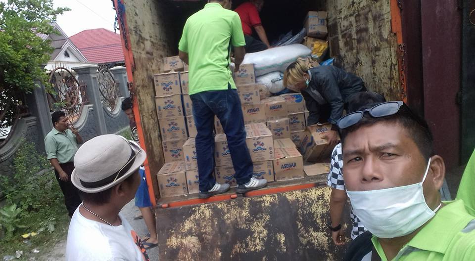 GMIM AOR Salurkan Bantuan Kemanusiaan Untuk Korban Bencana di Sulteng 