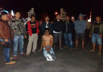 Polisi Ringkus Pelaku Penikaman Lansia di Kinaleosan Kombi
