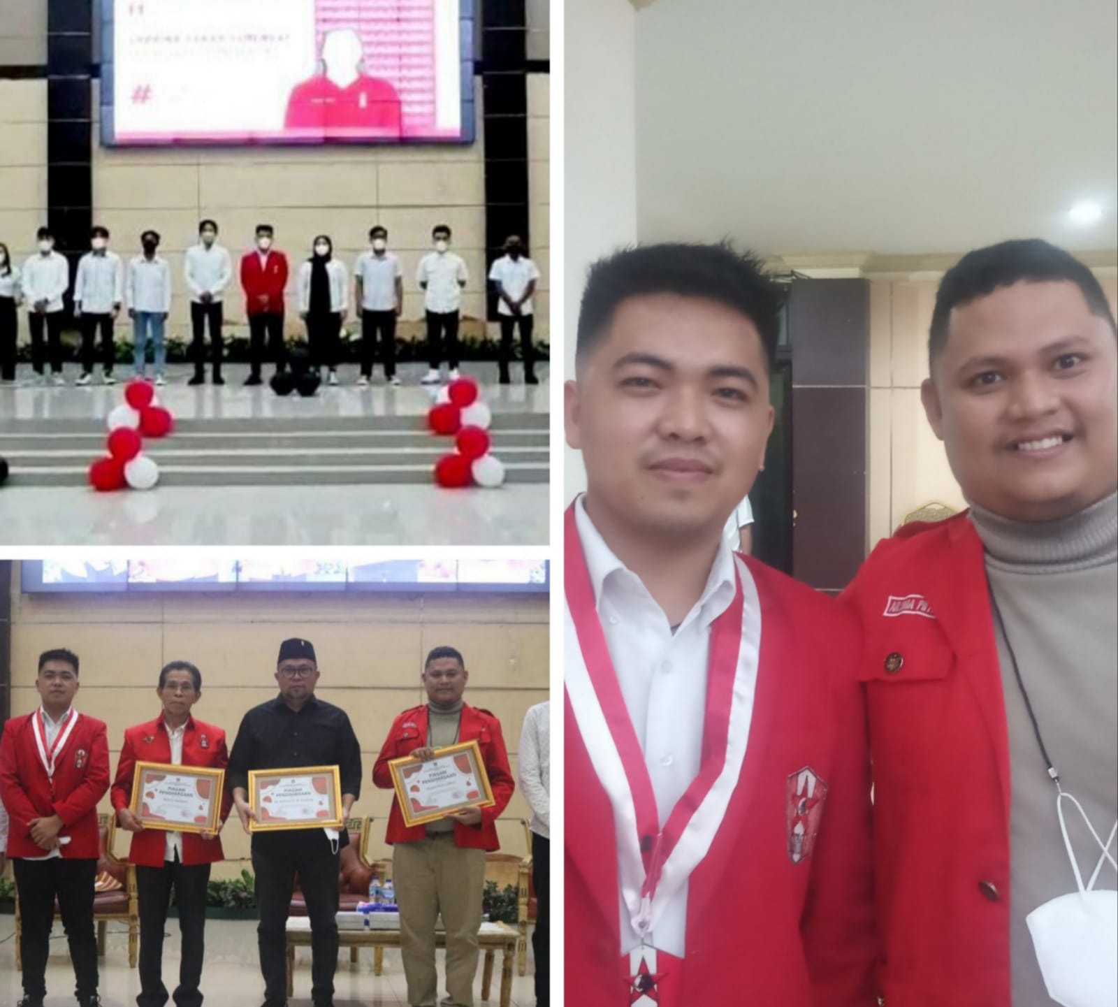 Aldino Resmi Lantik Pengurus DPC GMNI Manado