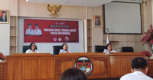 Dinas PPKB Minsel Gelar Evaluasi Penanganan Stunting