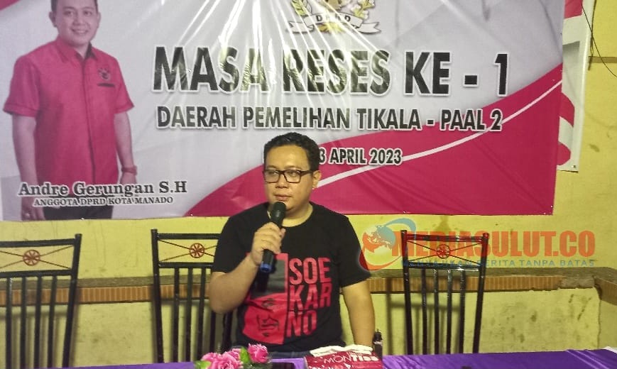 Legislator Andre Gerungan Reses di Taas, Kepemimpinan AARS Tuai Dukungan Warga