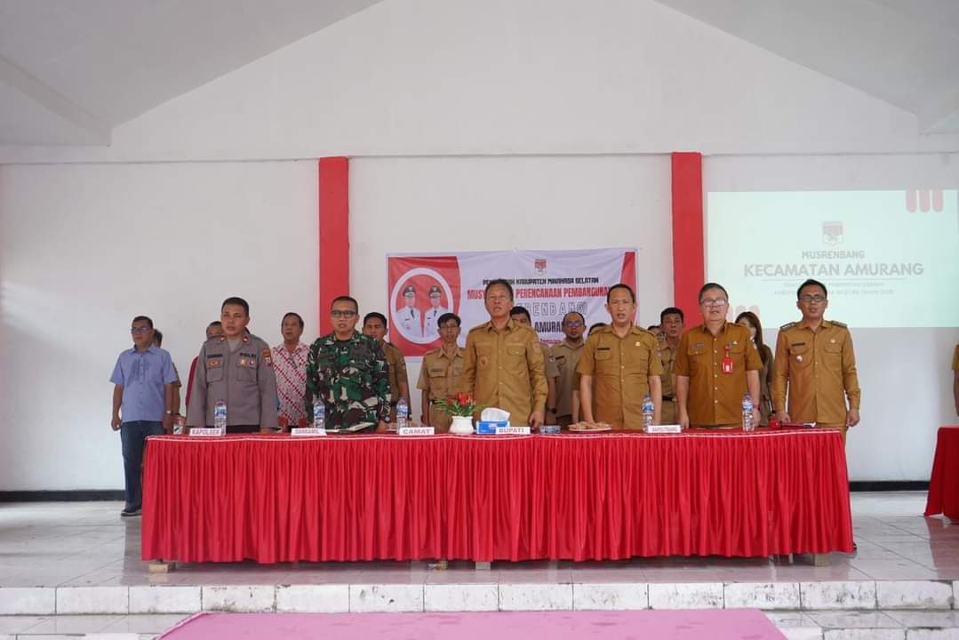Buka Musrenbang di Kecamatan Amurang Bupati FDW Ajak Susun Perencanaan Yang Spesifik