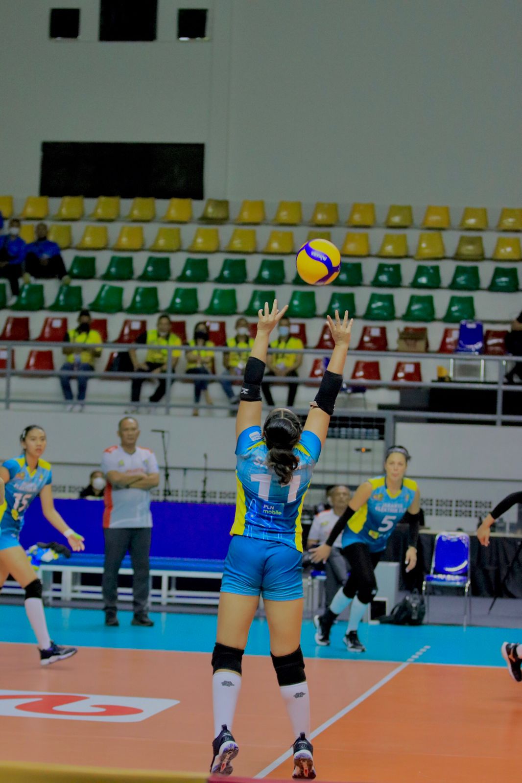 Tiara Sanger Optimis Bawa Elektrik PLN ke Final Four Proliga 2022