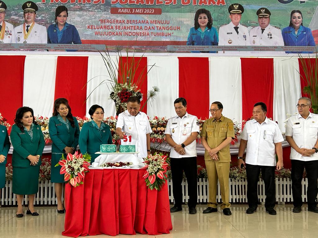 Minahasa Tuan Rumah Peringatan HKG ke-51 PKK