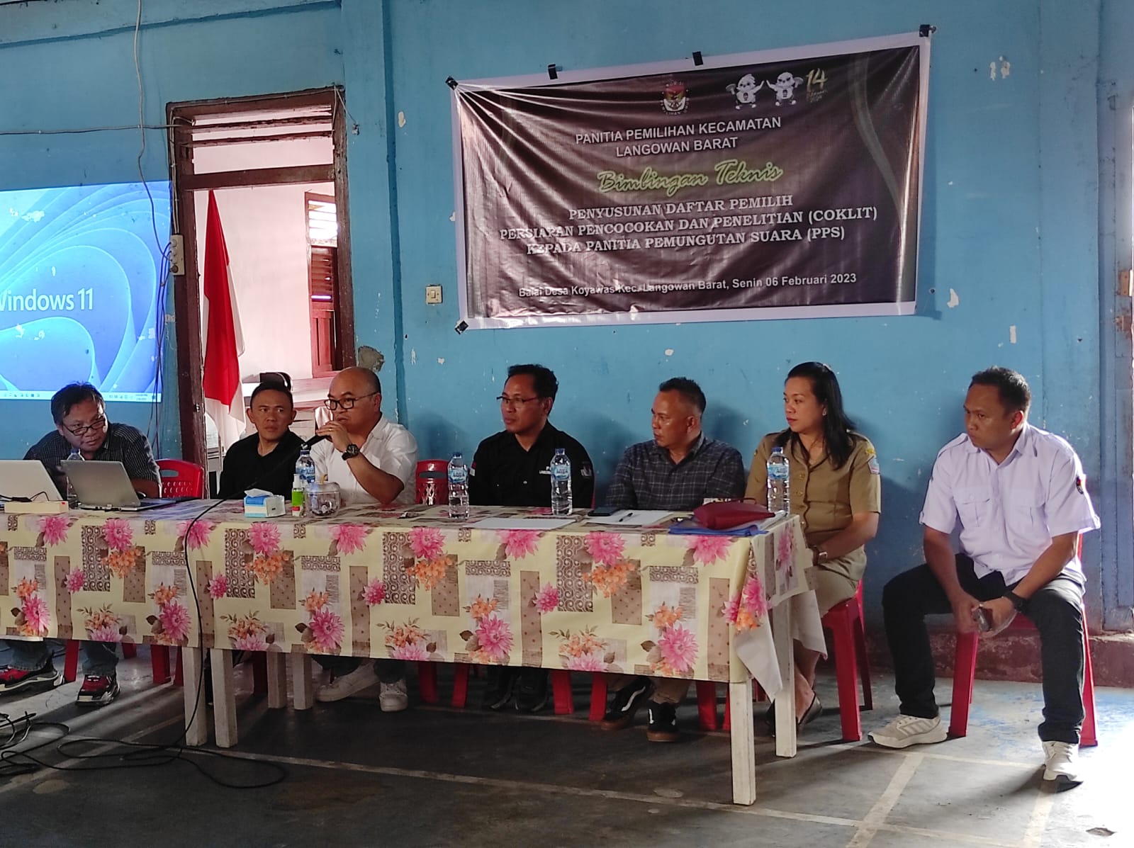 Bimtek Coklit Daftar Pemilih, Ngantung Minta PPK-PPS-Pantarlih Saling Berkoordinasi