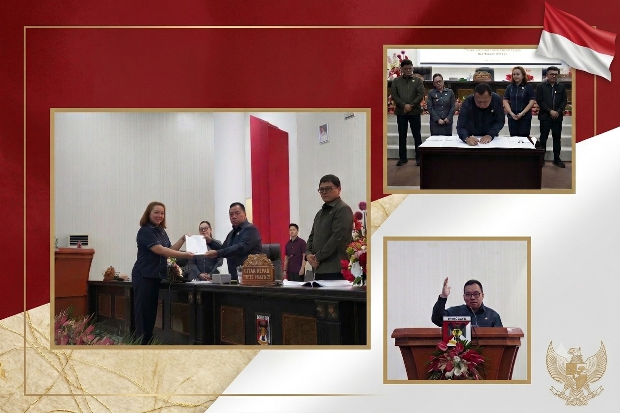 Pemkab Minahasa dan DPRD Bersinergi, Dua Ranperda Strategis Disahkan