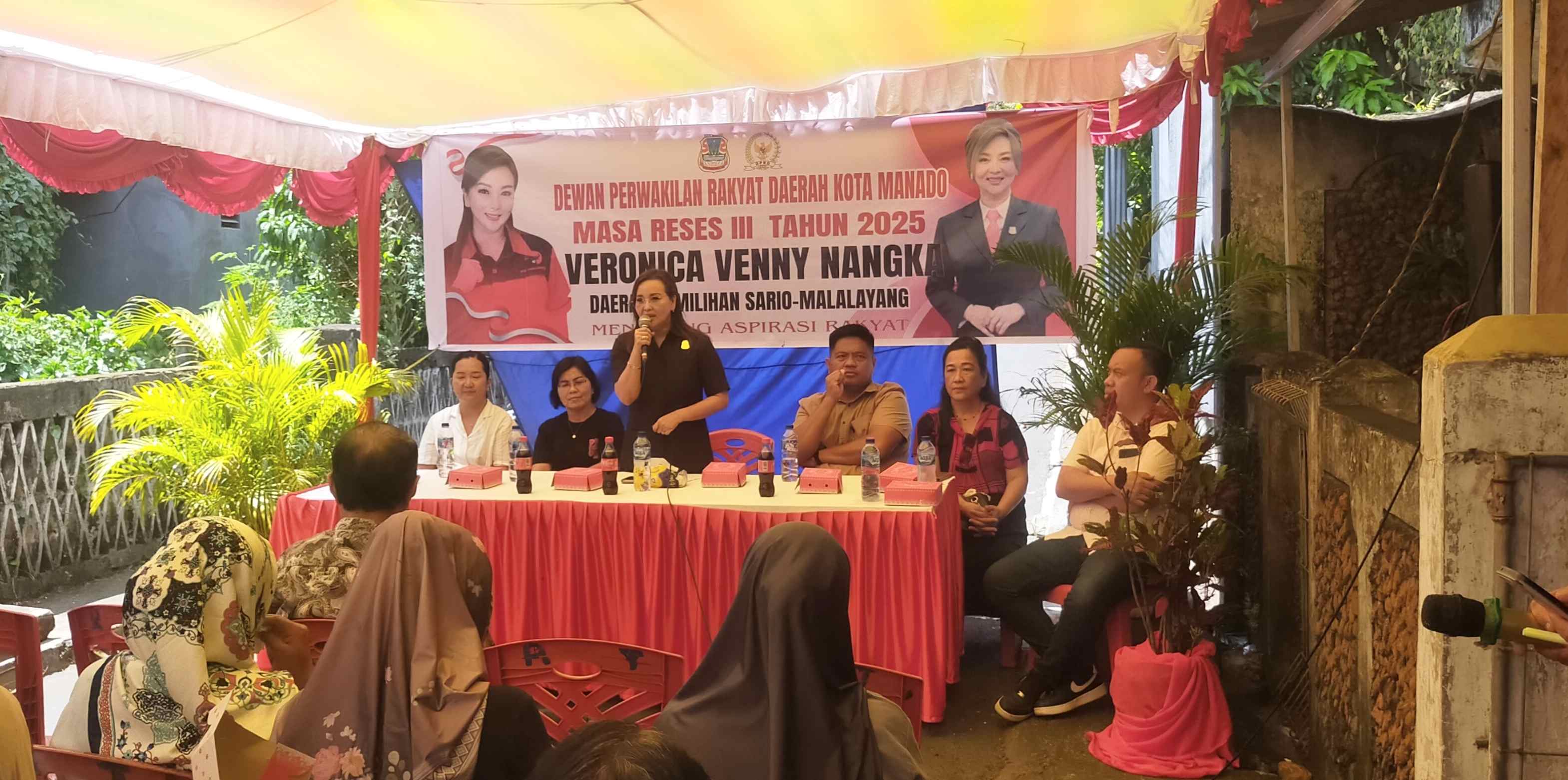 Veronika V Nangka Jaring Aspirasi di Titiwungen Utara, Serap Ragam Penyampaian Warga 