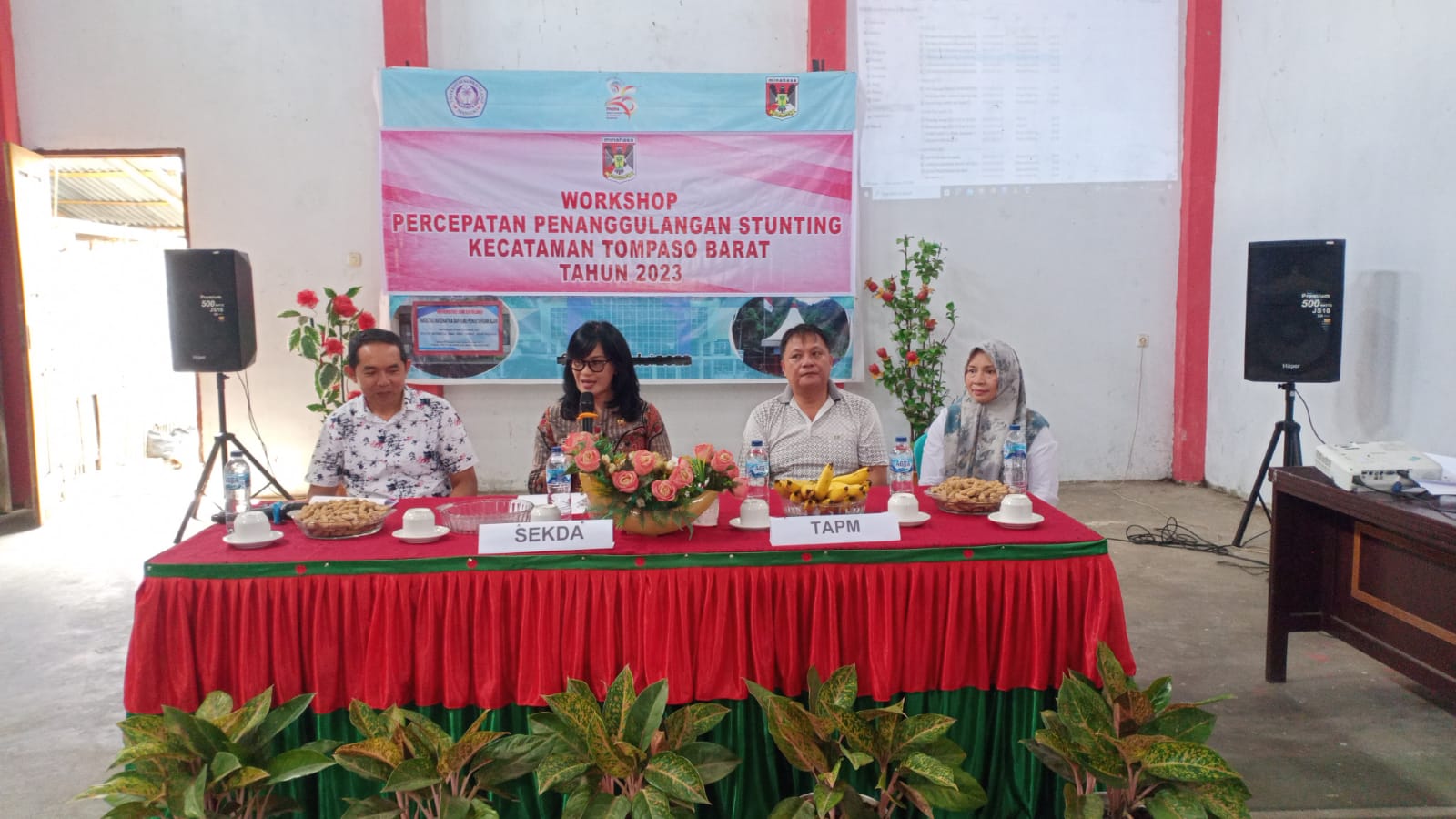 Sekda Watania Bahas Strategi Penanganan Stunting di Kecamatan Tompaso Barat