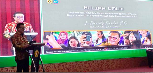 Hebat! Walikota Bitung Maurits Mantiri Beri Kuliah Umum di Fakultas Kedokteran UPN Veteran Jakarta