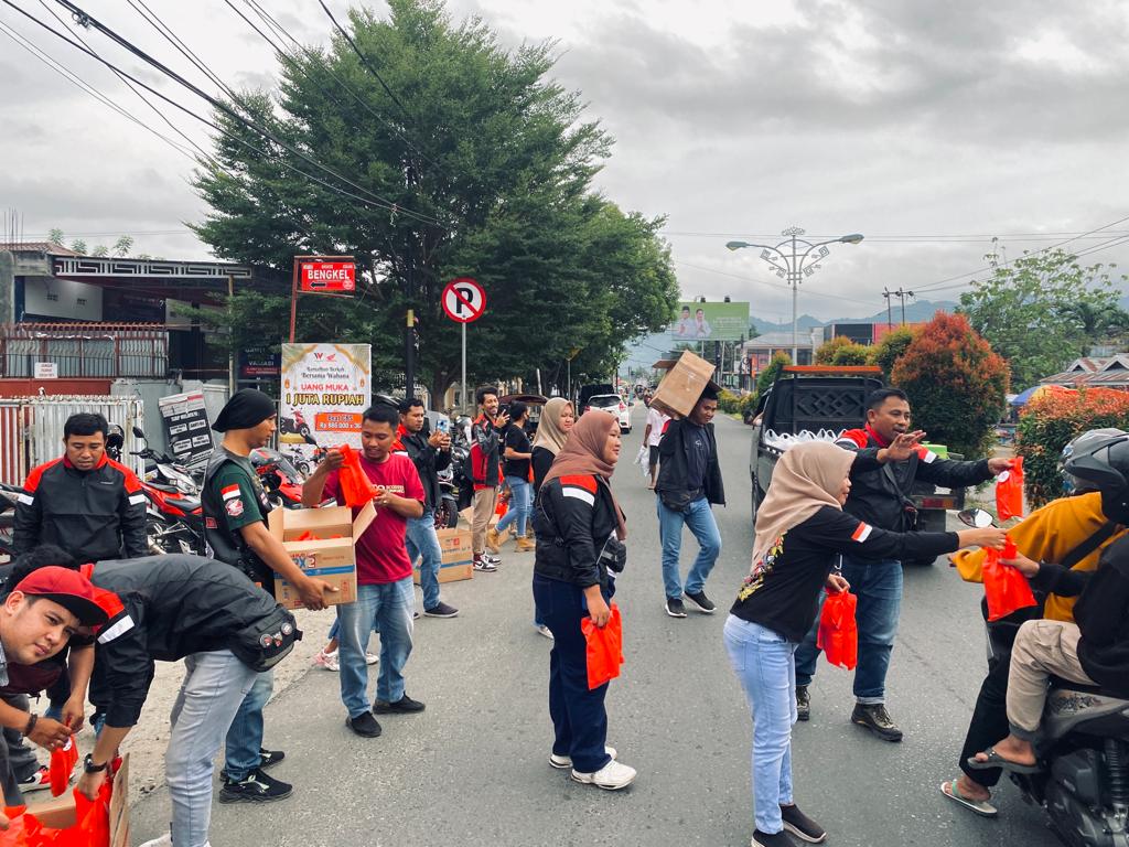 Berbagi Kebaikan ala Bikers Soleh Komunitas Honda