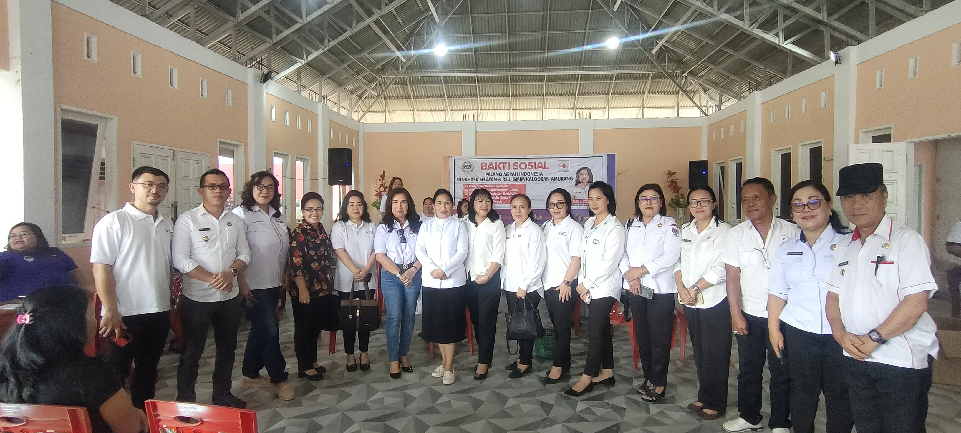 PMI Minsel dan RS GMIM Kalooran Amurang Gelar Baksos di Kecamatan Modoinding 