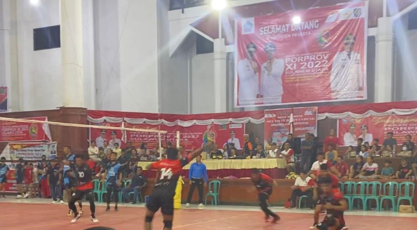 Voli Putri dan Putra Minut Pastikan Tiket Semifinal