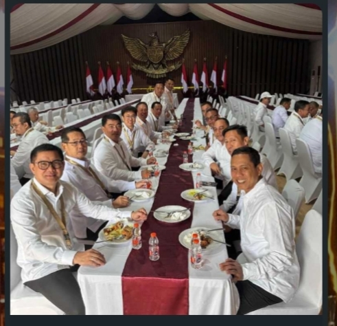 Walikota AA Serius di Retret Kada, Skuad Sulut Dikomandani Gubernur YSK Tampak 