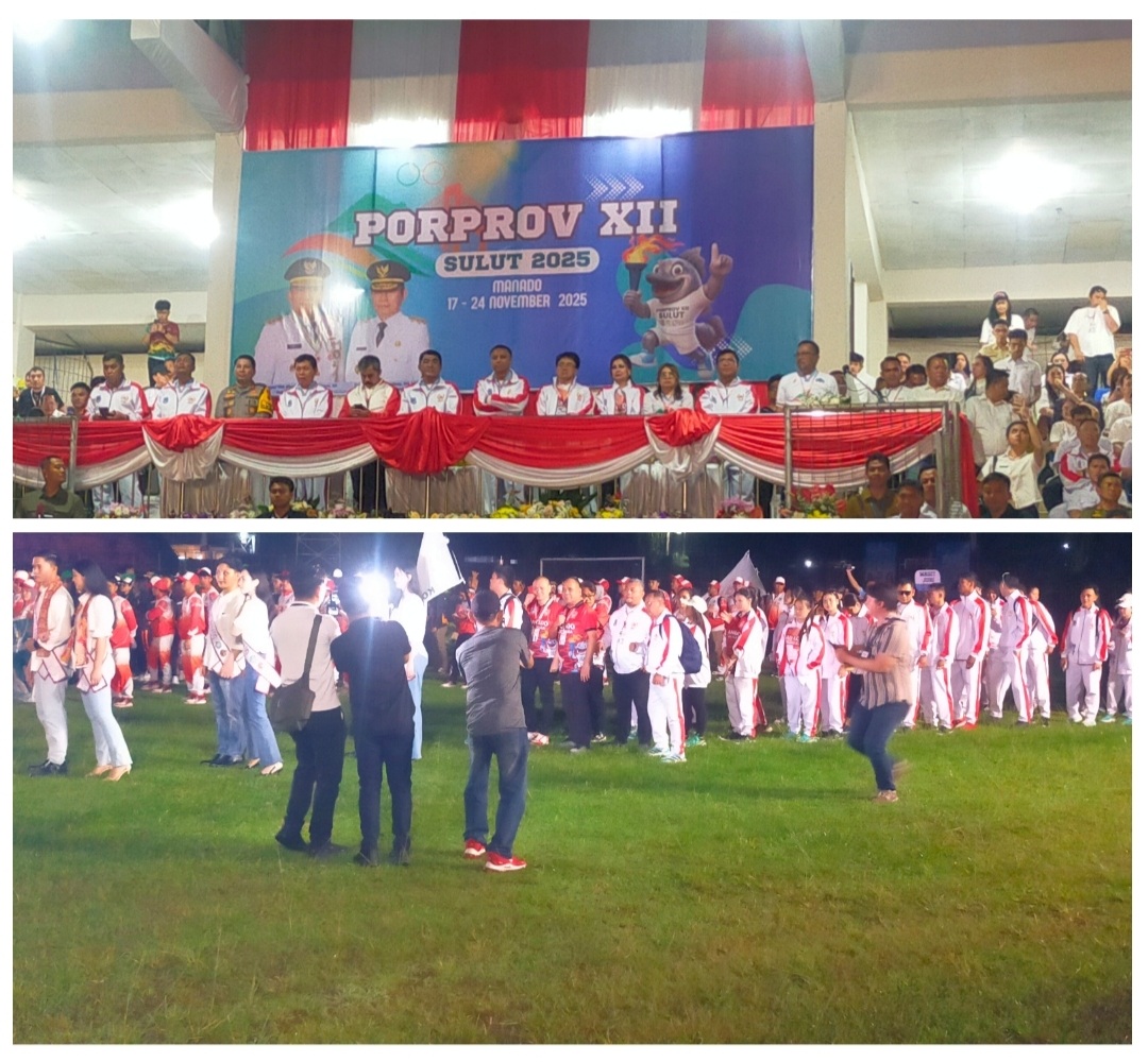 Porpov Sulut Dibuka Gubernur Yulius, Ribuan Atlet Terlibat di 405 Pertandingan 