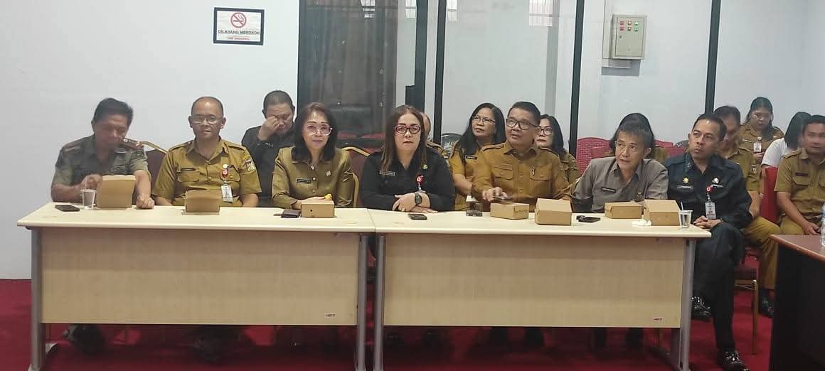 Ikut Rakor Pengendalian Inflasi, Wabup Vasung Tegaskan Komitmen Pemkab Minahasa