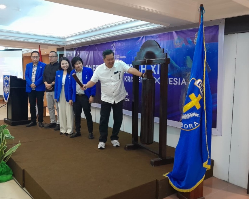 Buka Konferda XII GAMKI Sulut, Wagub Kandouw Dorong Ciptakan Entrepreneur Pemuda Kristen