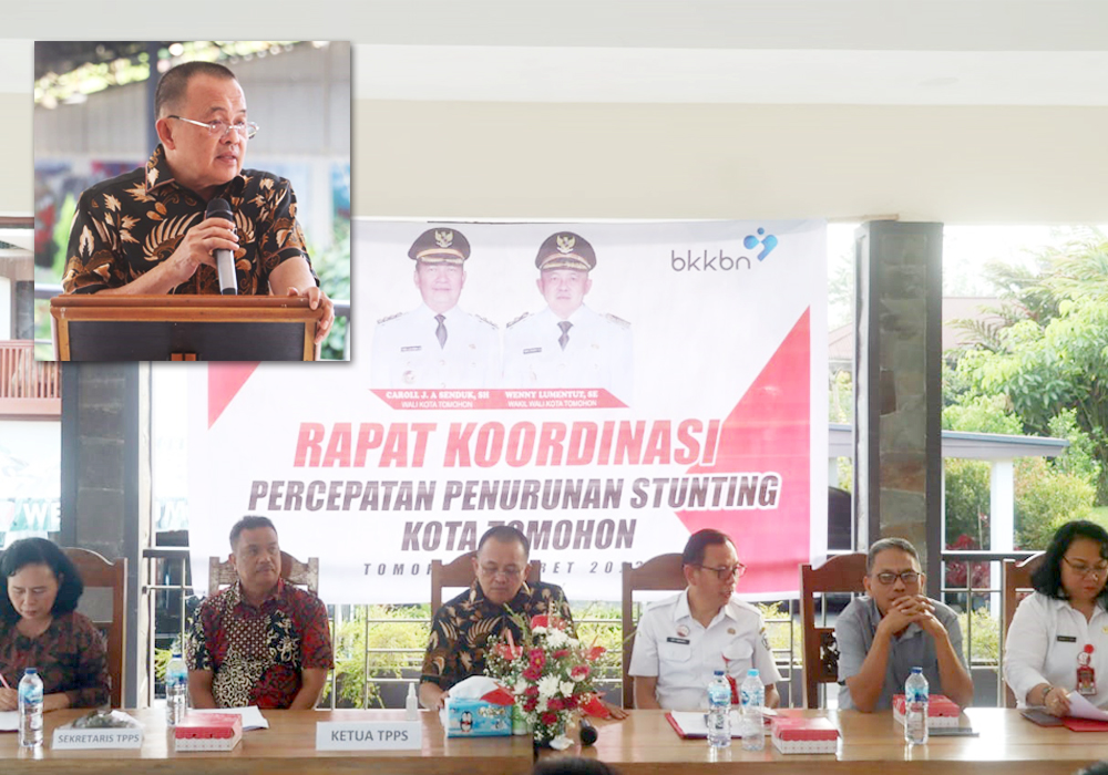 Perangi Stunting, WL: Tomohon Penuhi Standar Daerah