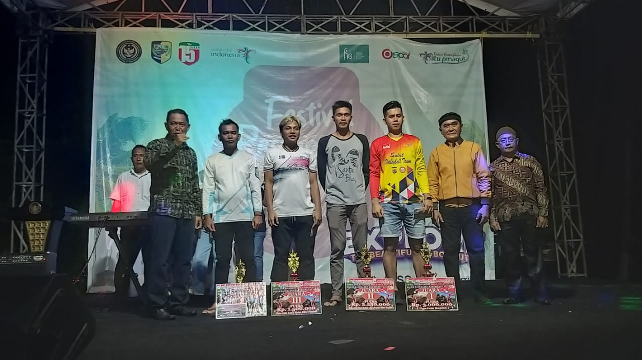 Tim Bright Jos Elektrik 1 Jawara Voli Pantai Pinagut Bolmut