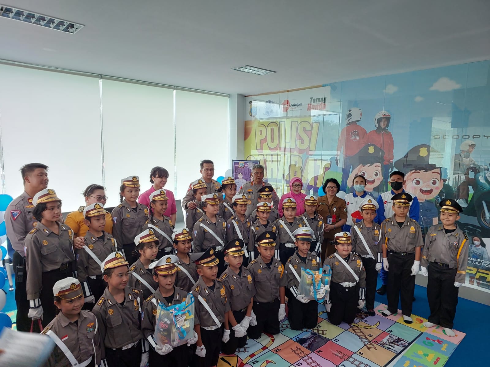 Perkuat Sinergitas, DAW Kolaborasi Bersama Polres Tomohon