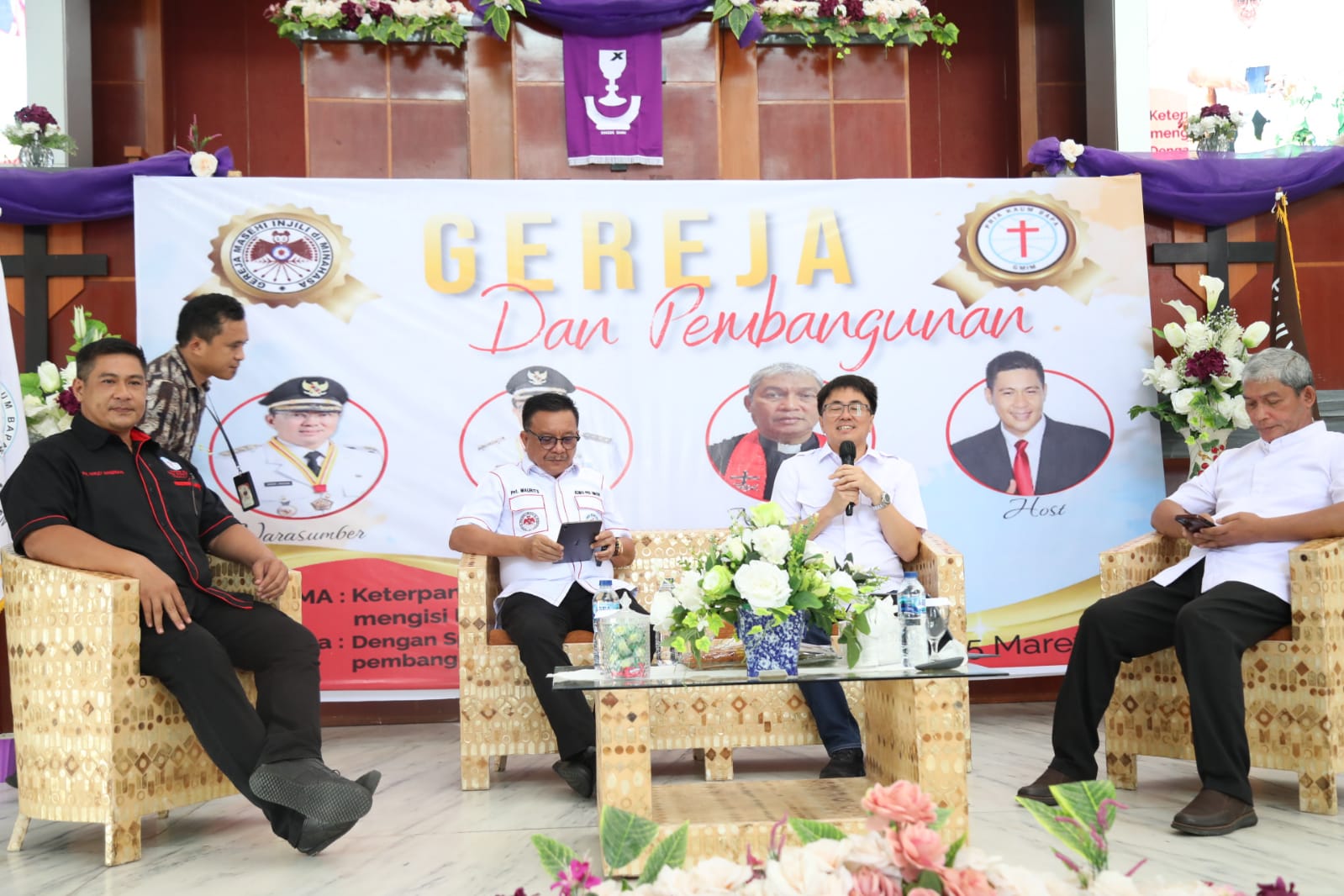 Diskusi Panel P/KB GMIM, Walikota Manado Jadi Narsum
