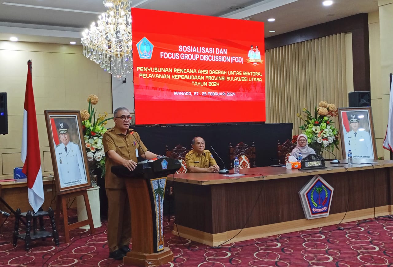 Tingkatkan Nilai Pembangunan Kepemudaan, Sekprov Kepel: Dengan Tidak Sebarkan Hoax