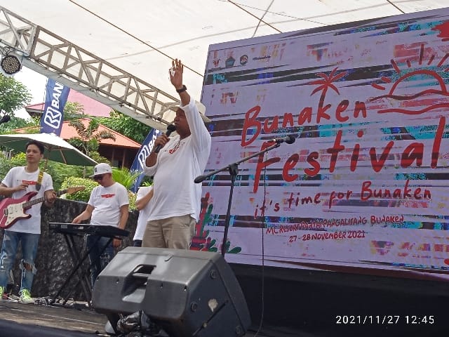 Lokal Wisdom dan Kreativitas Masyarakat Tambah Semarak Festival Bunaken 2021
