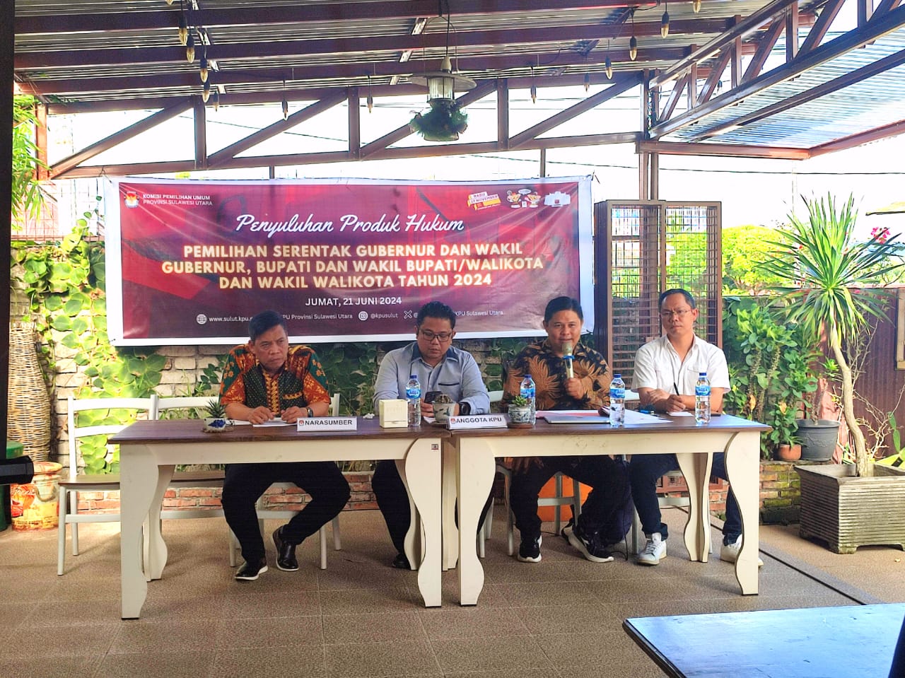 Waspadai Tindak Pidana Pemilu di Pilkada Serentak Sulut, Pers Ditantang Jadi Pelapor