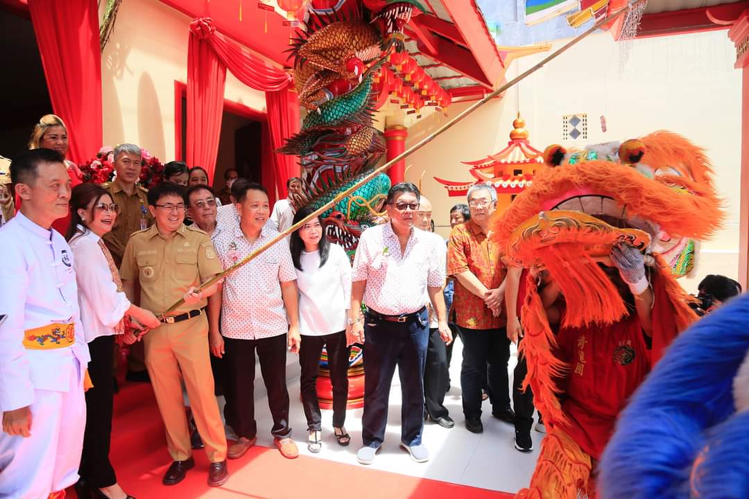 Dibangun Hampir 8 Tahun, Walikota Resmikan Klenteng TITD Hok Tek Cin Sin