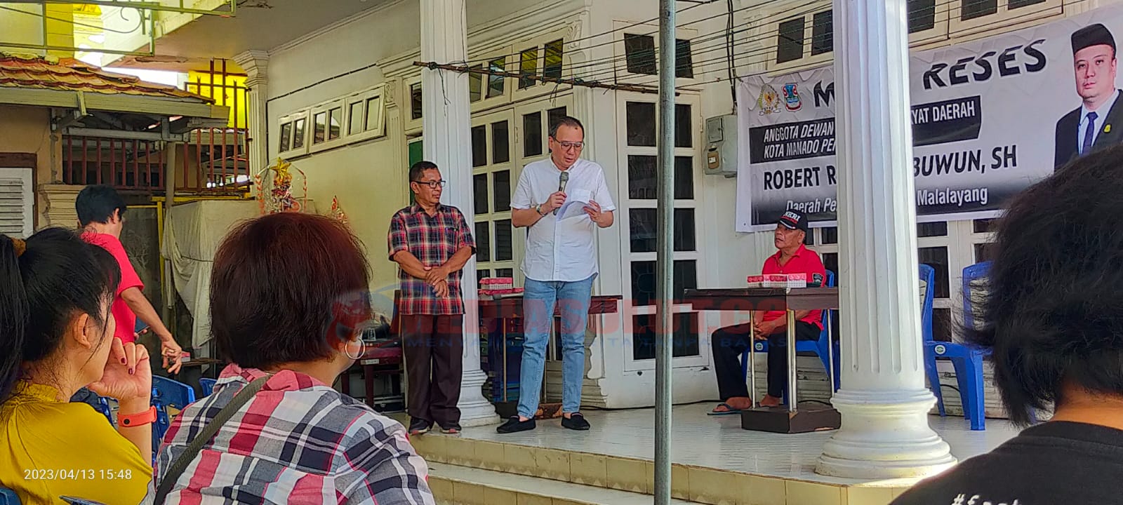 Reses Legislator Robert Tambuwun di Lembah Sari, Permintaan Pasang CCTV di Jalur Sea Terlontarkan