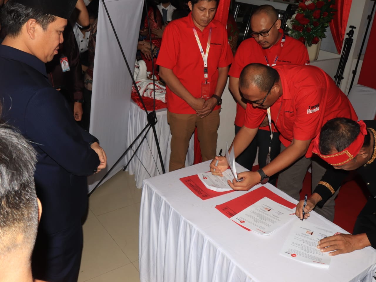 Honda DAW Jalin Kerjasama dengan SMK N 2 Manado