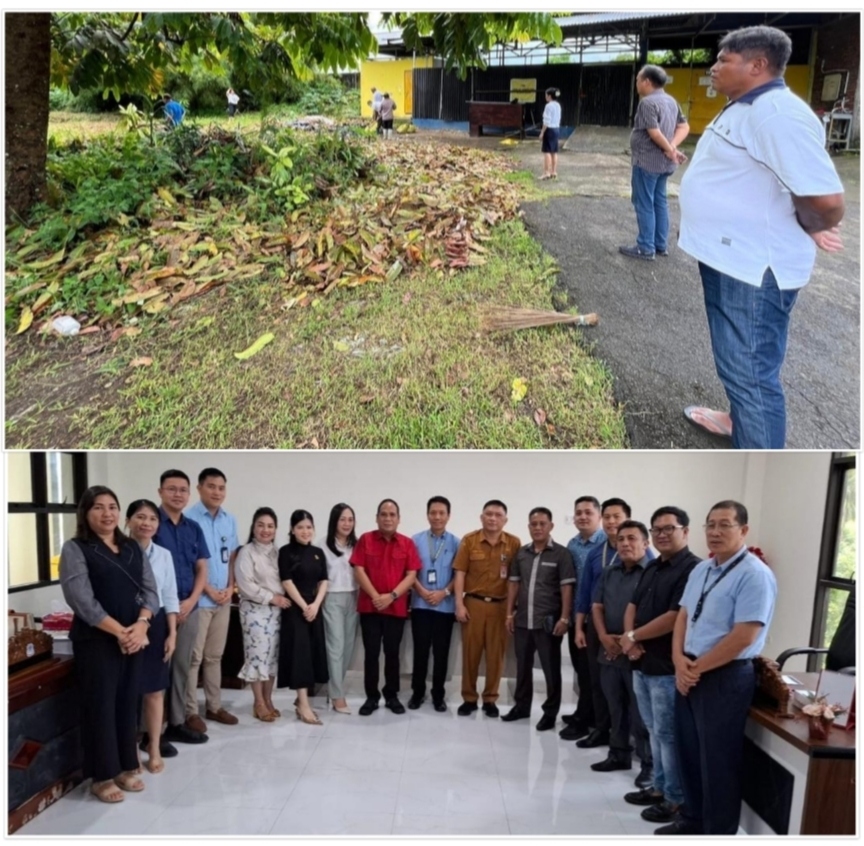 Legislator Jimmy Gosal Pantau Lokasi Pembakaran Sampah di Rumkit Advent