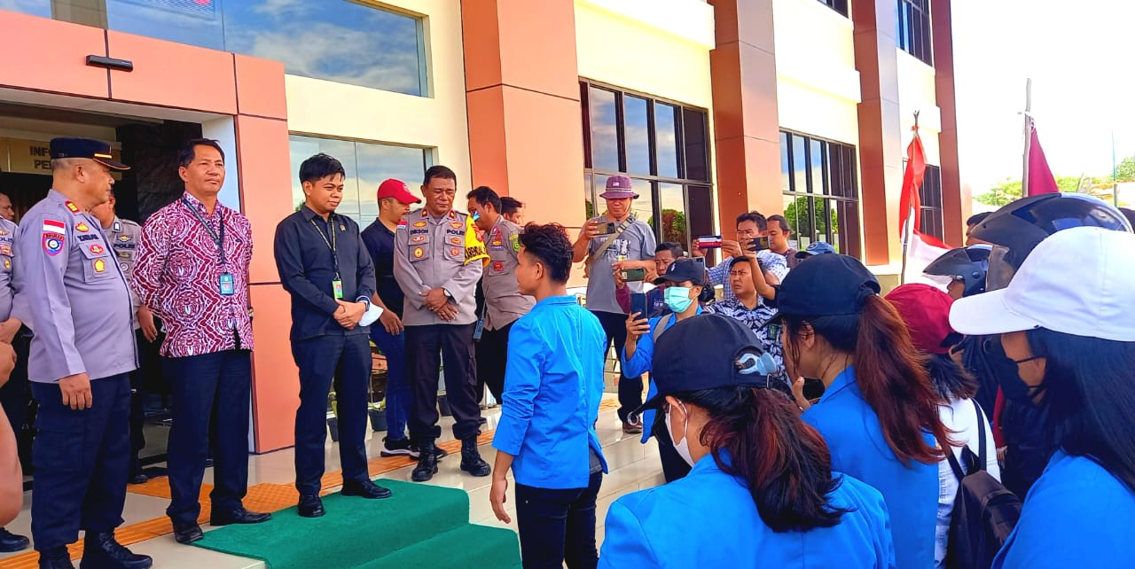 Mahasiswa STIK Rajawali Gelar Aksi Damai, Berikut Tuntutan Mereka
