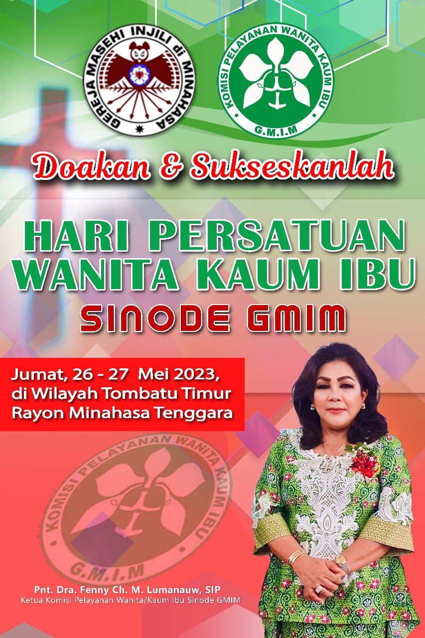 Pnt Fenny Lumanauw Ajak Warga GMIM Sukseskan HAPSA WKI 2023