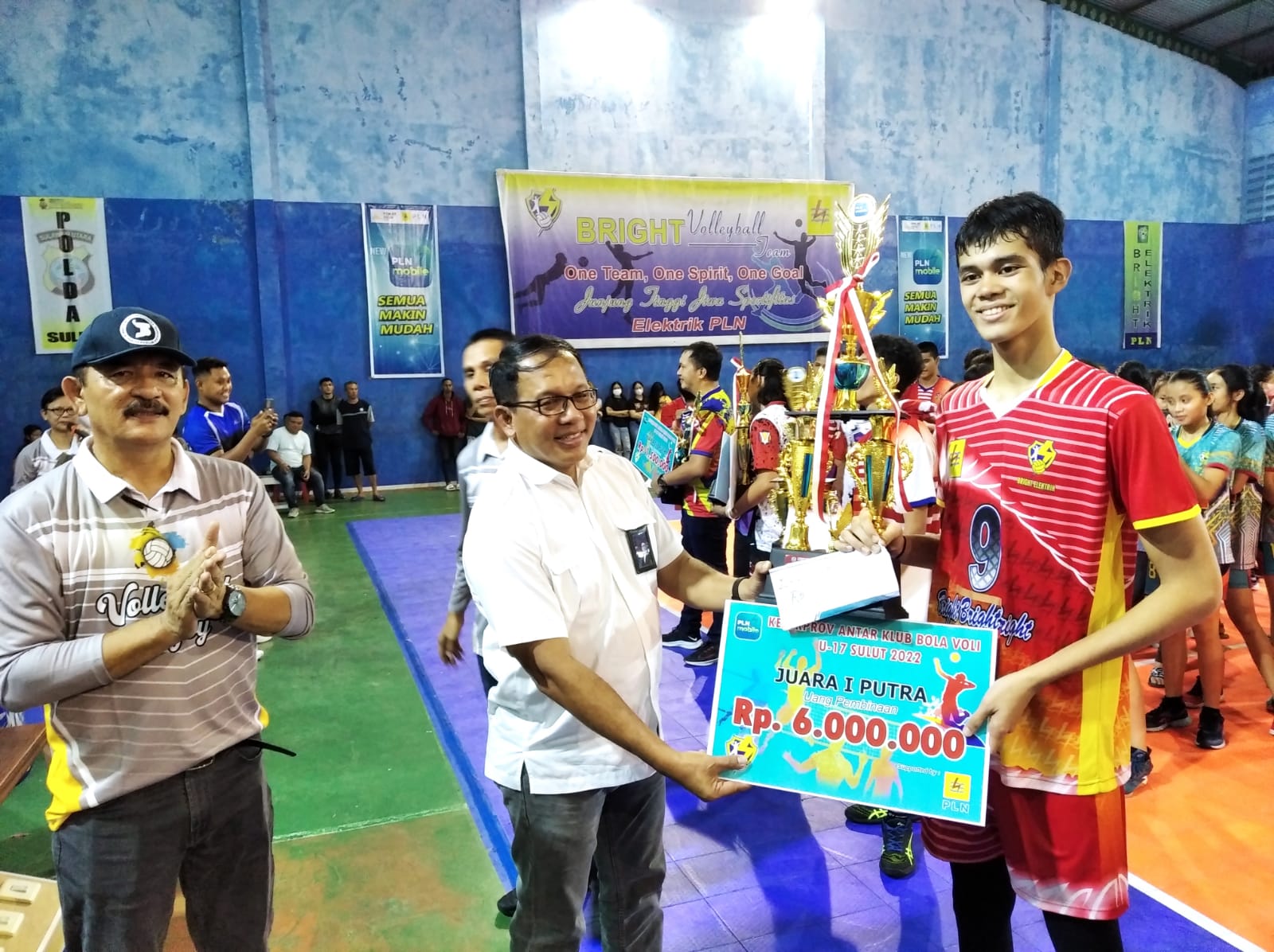 BJE Bantai BSG, Leo Basuki Resmi Tutup Kejurprov Bola Voli U-17