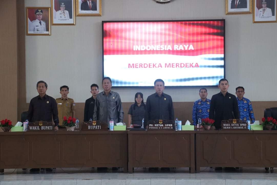 DPRD Minsel Gelar Rapat Paripurna Penyampaian Hasil Reses III Tahun 2022/2023