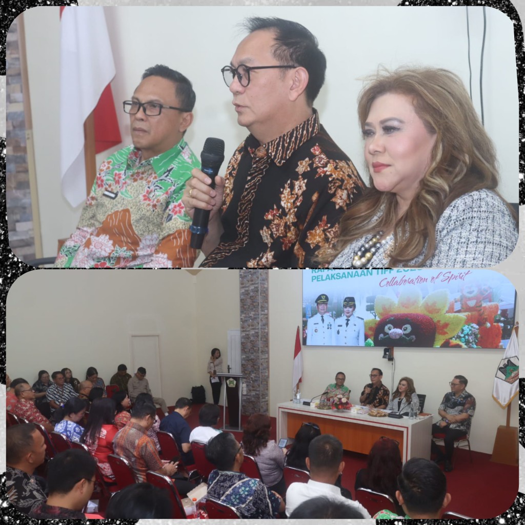 Wali Kota Tomohon Pimpin Rakor Persiapan Tomohon International Flower Festival 2026