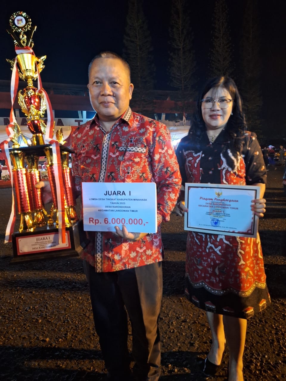 Siap Ikut Lomba Desa Tingkat Provinsi, Pemdes Karondoran Matangkan Persiapan