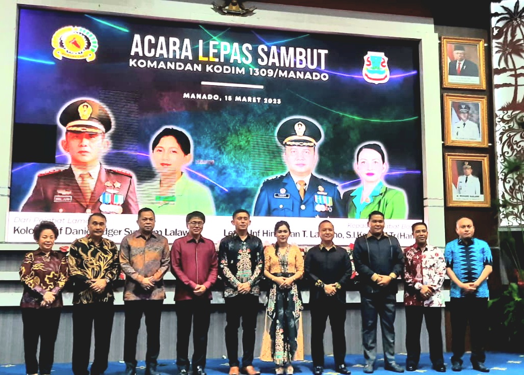 AARS Bersama di Pisah Sambut Dandim 1309 Manado