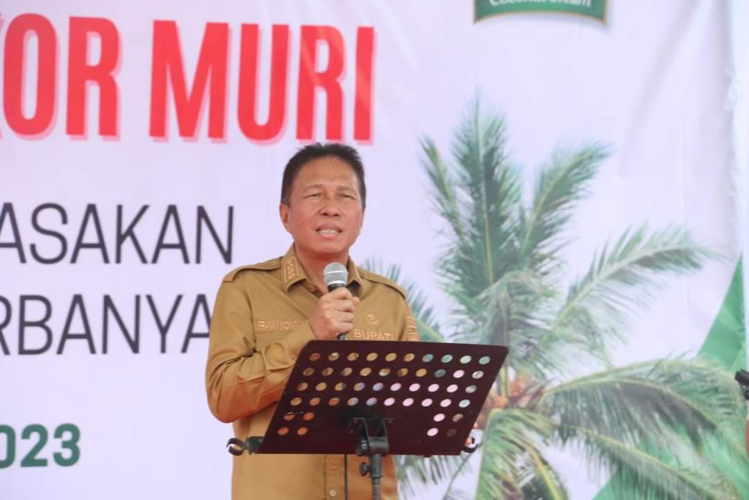 Bupati Minsel Buka Pemecahan Rekor MURI Makanan Olahan Santan dan Kelapa Porsi Terbanyak