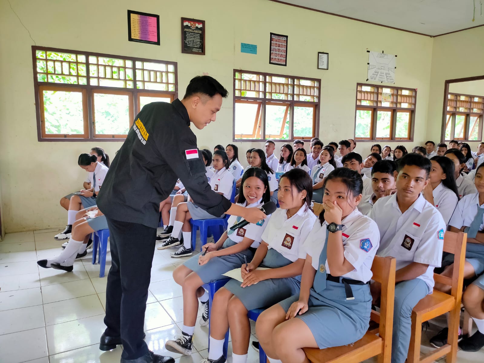 Kejari Talaud Gelar Jaksa Masuk Sekolah 