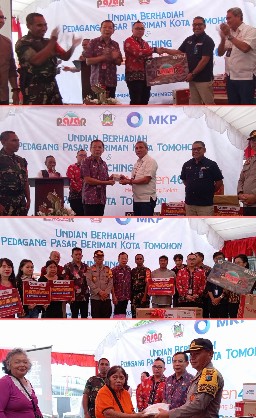 Ratusan Pedagang Geruduk PD Pasar Beriman. Ada Apa?