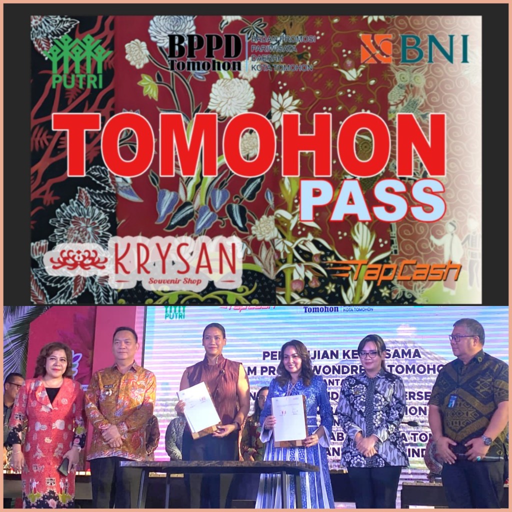 Tomohon Pass, Kartu Pariwisata Pertama di Sulut Resmi Diluncurkan Walikota Caroll Senduk di Pembukaan TIFF 2025