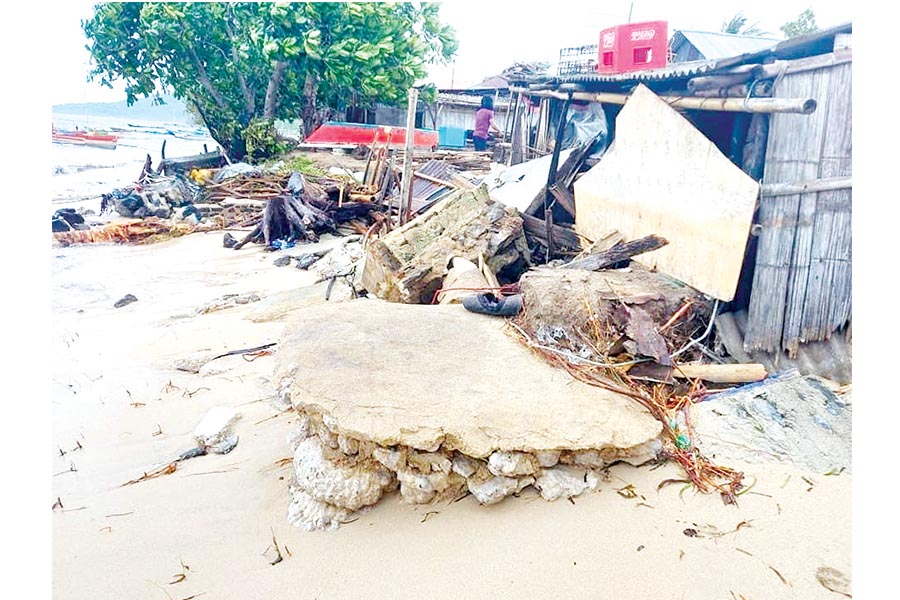 11 Rumah Terdampak Bencana di Gangga I, Pemkab Minut Cuek