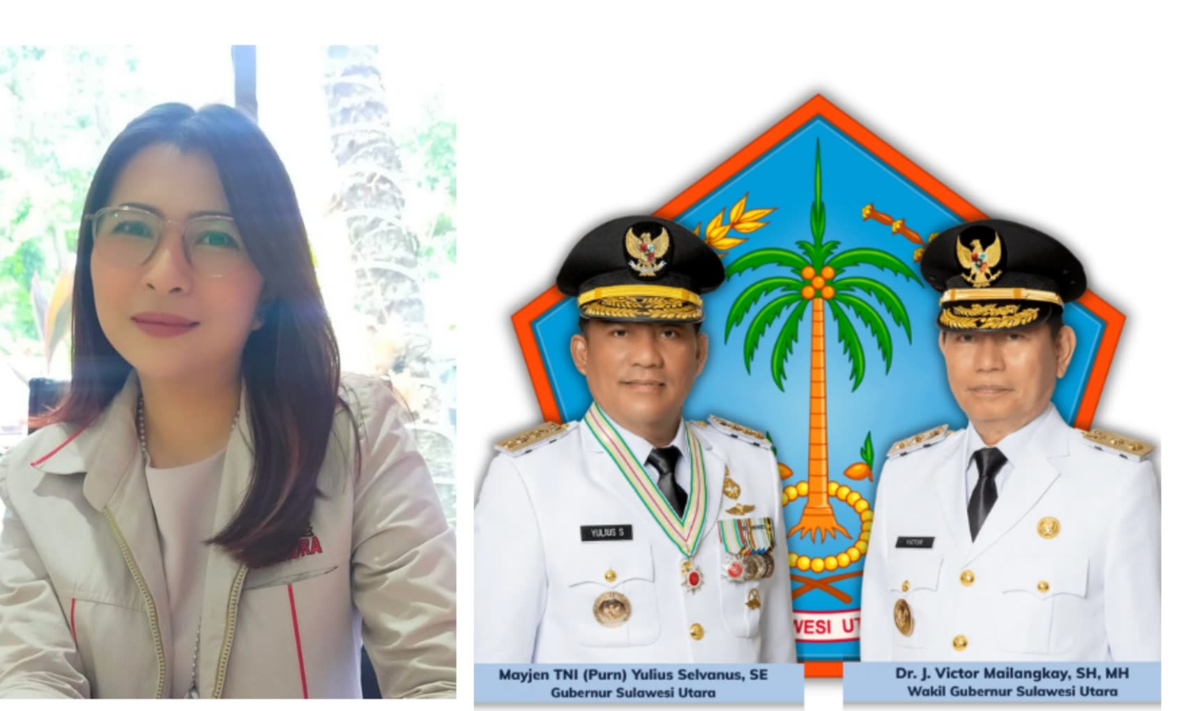 1 Tahun Kepemimpinan Gubernur Yulius dan Wagub Victor, Mona : Kita Syukuri Kemajuan Sulut di Trend Positif Sesuai Visi-Misi Keduanya 