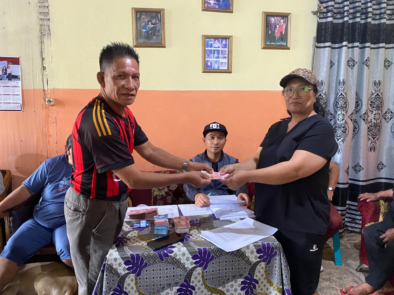 Pemdes Noongan Salurkan BLT-DD Triwulan 1 Untuk 45 KPM