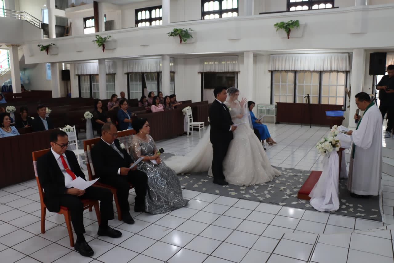 Hiduplah Dalam Kasih, Wali Kota Caroll Jadi Saksi Nikah Pasangan Samuel dan Givenly