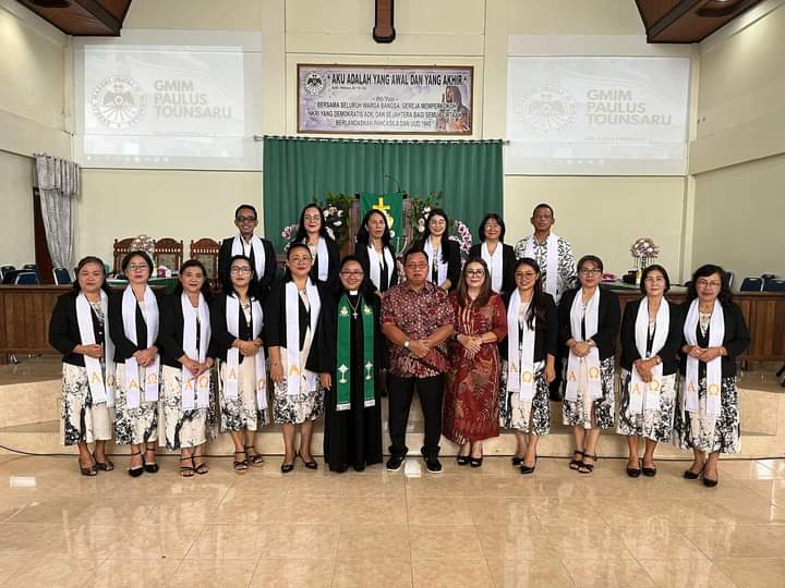 Jemaat GMIM Paulus Tonsaru Utus RD Sebagai Cabup di Pilkada Minahasa