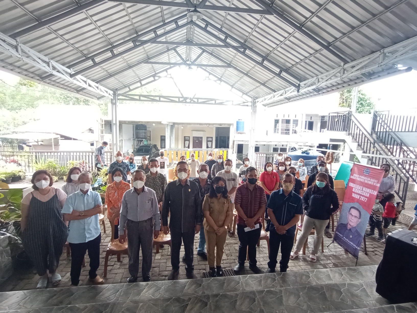 Gelar Sosialisasi Kebangsaan, Panambunan Dorong Semangat Nasionalisme